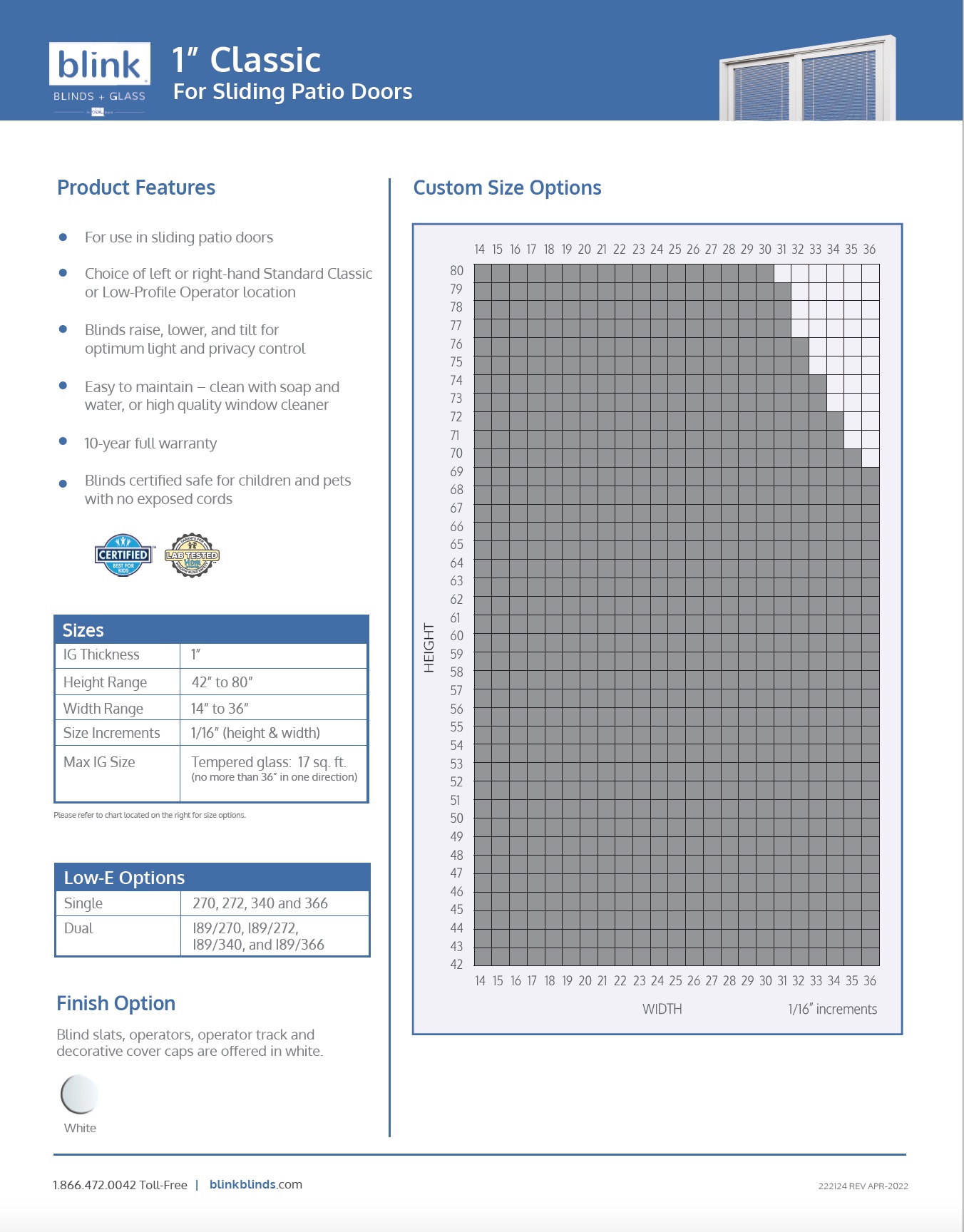 Blink 1inch_Classic_Tech Sheet Image
